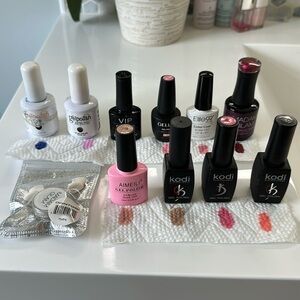 UV/LED gel polish+nail powder free